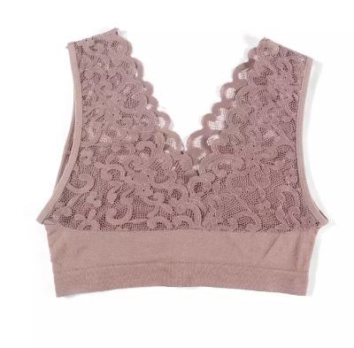 Picture of Imported Soft Breathable Push Up Women Bra Pink