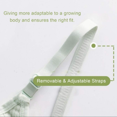 Picture of Comfortable and Breathable Padded Push Up Bra for Women Green