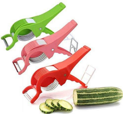 Picture of Vegetable/ Fruit Multi Cutter and Peeler - Multicolor