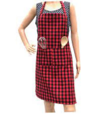 Picture of Cotton Printed Kitchen Apron (Free Size)