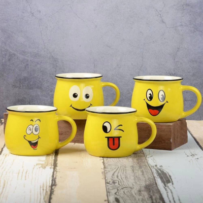 Picture of Stylish and High Quality emoji ceramic mug- 1 pcs - Coffee Mug
