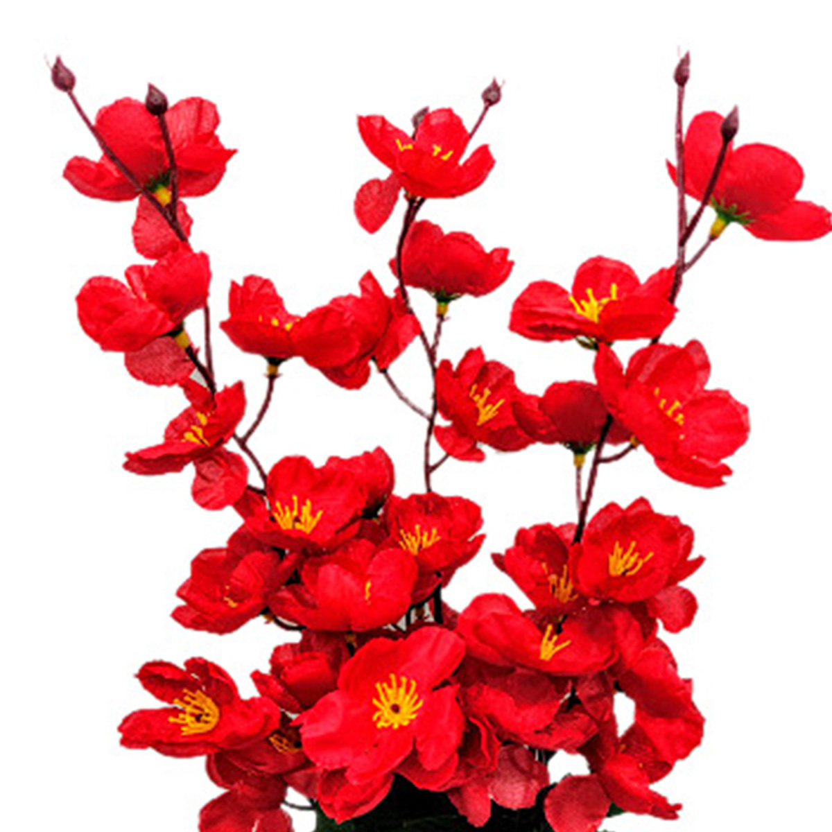 Picture of Artificial Flower Balcony Potted Plant Flowers Bouquet Wedding Home Garden Decor