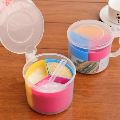 Picture of Spice Jar Box 3 PCs Container - Transparent
