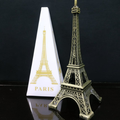 Picture of Art Eiffel Tower Showpiece, Metal Gift for Friend - room decoration items