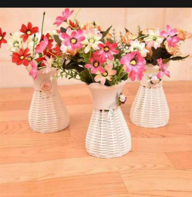 Picture of Flower Plastic Vase for Home Wedding Decoration - Excluding Flower