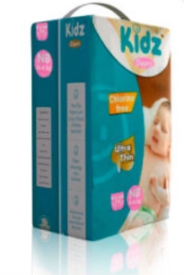 Picture of Kidz Baby Diaper NB Belt System (0-4kg) 12pcs