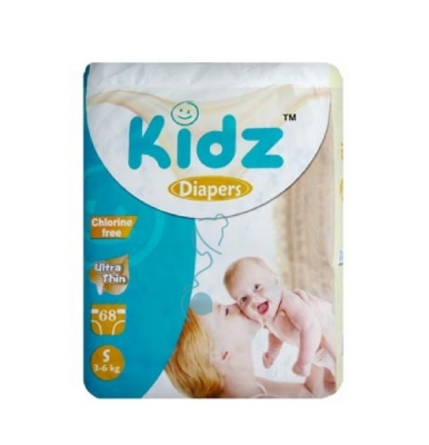 Picture of Kidz Baby Diaper S Belt System (3-6kg) 68pcs