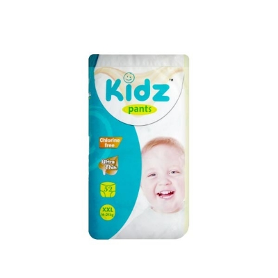 Picture of Kidz Baby Diaper XXL Pant System (16-24kg) 52pcs