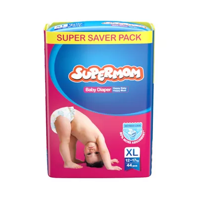 Picture of Supermom Baby Belt Diaper XL Size (12-17 kg) 44pcs