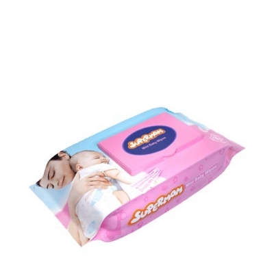 Picture of Supermom Mild Baby Wipes 120pcs