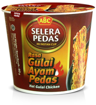 Buy Mi ABC Selera Pedas Rosai Gula Chicken Cup 60gm  Online at Best Price In Bangladesh