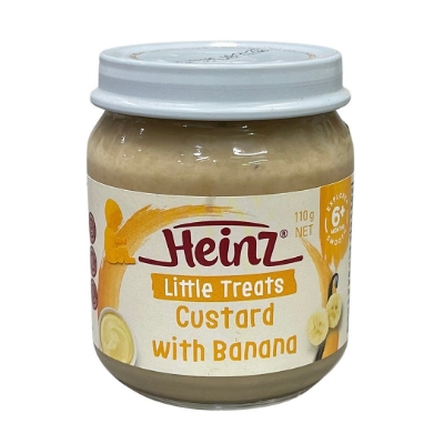 Picture of Heinz Custard with Banana Puree From 6+ Months 110g
