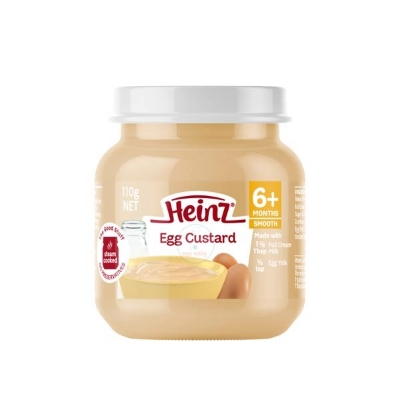 Picture of Heinz Egg Custard Puree From 6+ Months 110g