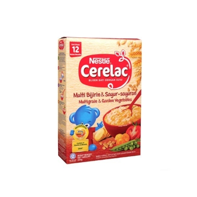 Picture of Nestle Cerelac Multigrain & Garden Vegetables From 12 Months 250g