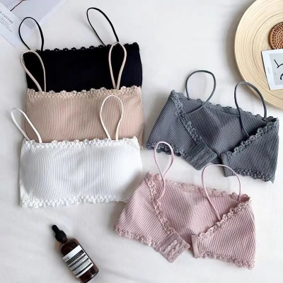 Picture of Training bra slim strap bra comfortable bra for women underwear