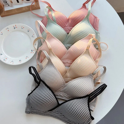 Picture of Soft Padded Stylish Bra printed padded bra small breast bra teenagers padded bra Multicolor
