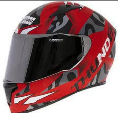 Picture of studds thandar D7 red & Black Full Face Helmet