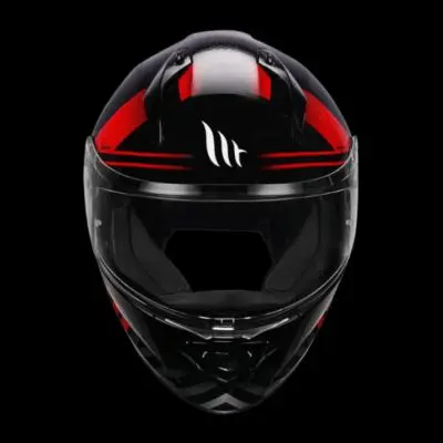 Picture of MT Red & Black Full Face Bike Helmet
