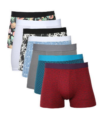 Picture of Men's Boxer Combo Export Quality Assorted Cotton Stretch Underwear For Bulk Sales