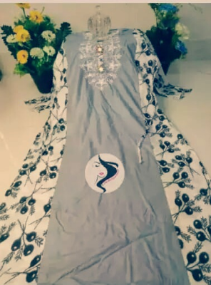 Picture of Linen Fashionable Stylish And Comfortable Kameez One Piece