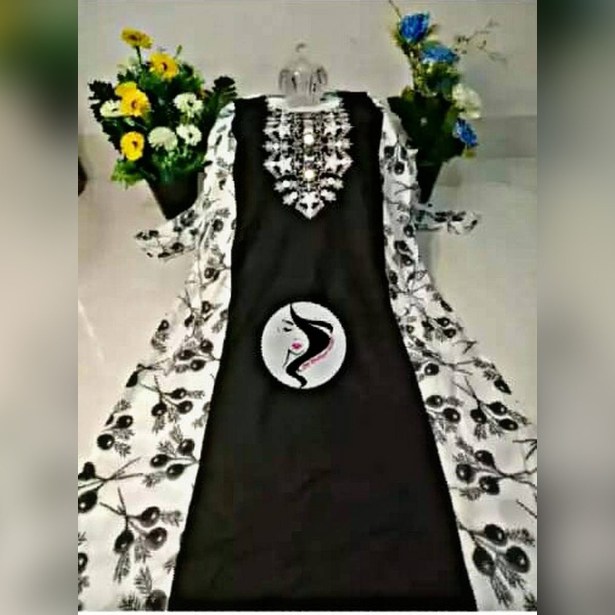 Picture of Linen Fashionable Stylish And Comfortable Kurti One Piece - Kurti For Girls