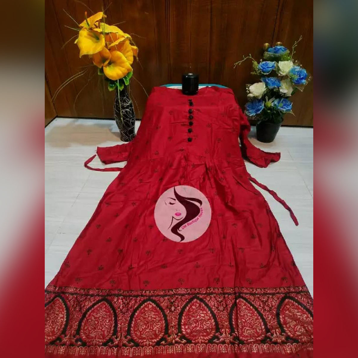 Picture of Unstitched linen high quality fabric exclusive fashionable stylish and comfortable kameez one piece