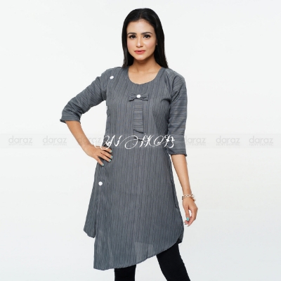 Picture of Stylish And Fashionable Women Kurtis Readymade Women Kurtis new Stylish Printed Women Kurtis One Pieces