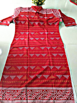 Picture of linen high quality fabric exclusive fashionable stylish and comfortable kameez tops one piece