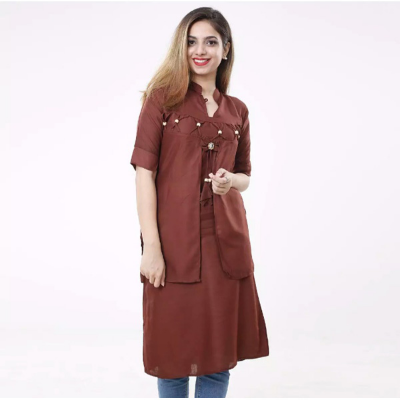 Picture of New exclusive hot kurti for women Stylish kurtis