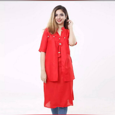 Picture of Unstitched linen high quality fabric exclusive fashionable stylish and comfortable kameez one piece