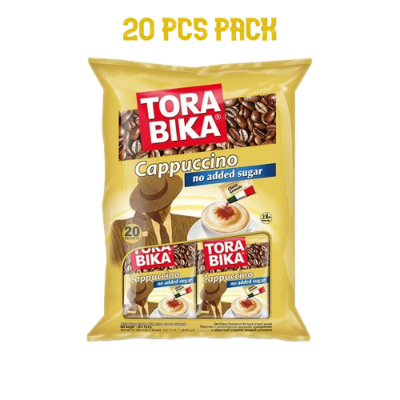 Picture of Tora Bika Cappuccino Suger Free 12.5 Gram - 20 Pack