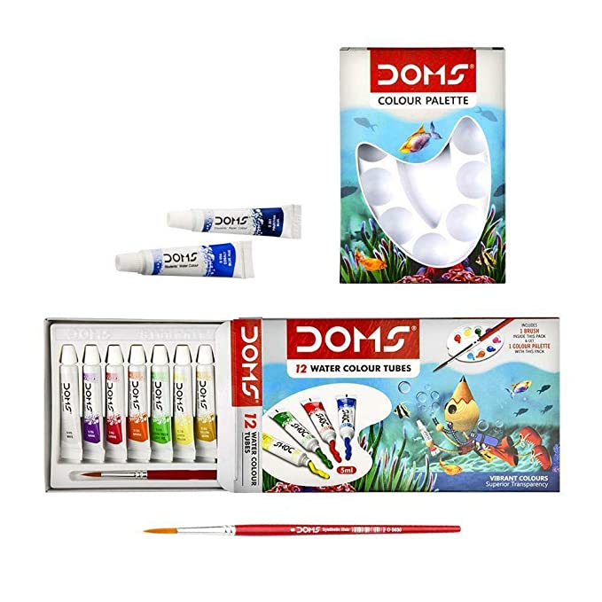 Picture of Doms Water Color Tube 12 Shade