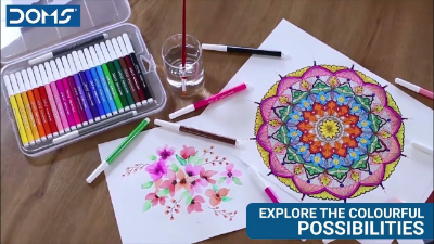 Picture of DOMS Aqua Water Colour Pen 24 Shades