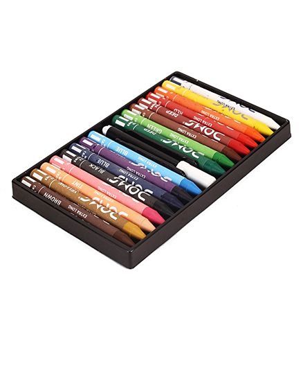 Picture of Doms Extra Long Wax Crayons (12 Shades)