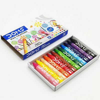 Picture of Doms Wax Crayons (Pack of 12 shades)