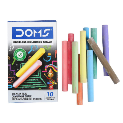 Picture of Doms Non-Toxic Dustless Colored Chalk