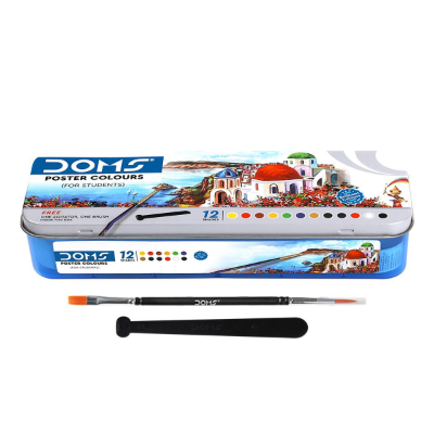 Picture of DOMS Poster Colors 10ml Box 12 Shades