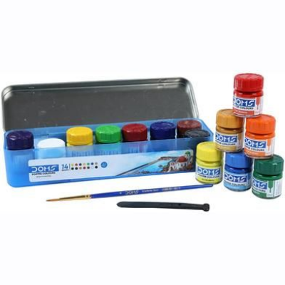 Picture of DOMS Poster Color 14 Shades 10ml Box