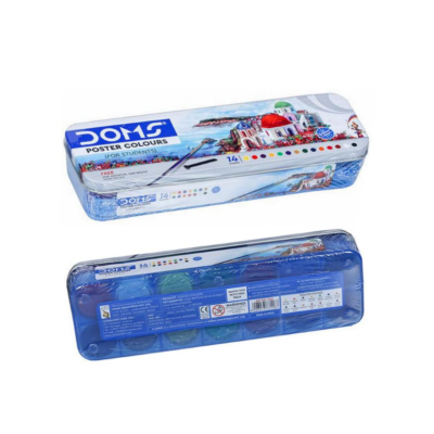 Picture of DOMS Poster Color 14 Shades 10ml Box