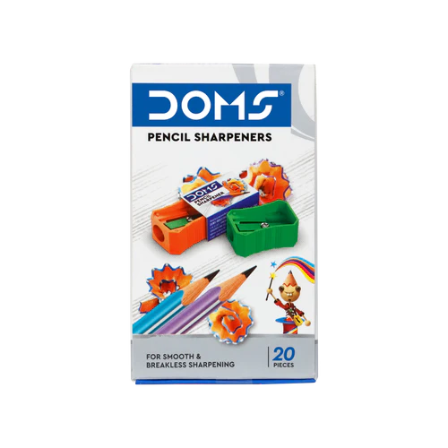 Picture of Doms Pencil Sharpener 20 pcs box