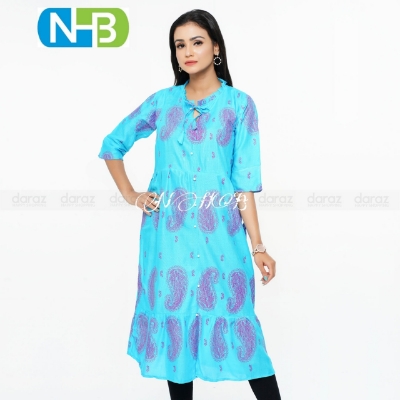 Picture of Stylish and Fashionable Women Kammez Radymade Women Kameez