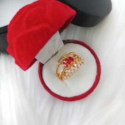 Buy Toyoba Cut Stone Finger Ring for Women and Girls  at Best Prices in Bangladesh