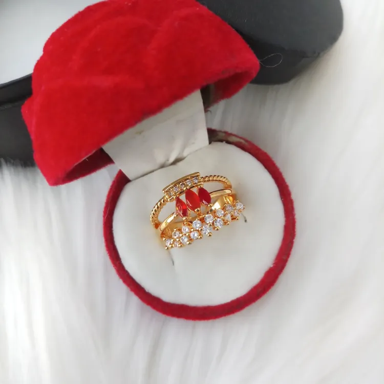 Buy Toyoba Cut Stone Finger Ring for Women and Girls  at Best Prices in Bangladesh