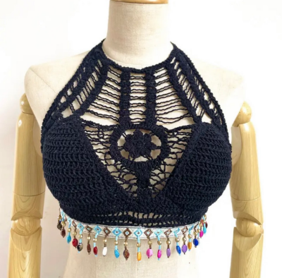 Picture of trendy beach wear fashionable tops stylish tops