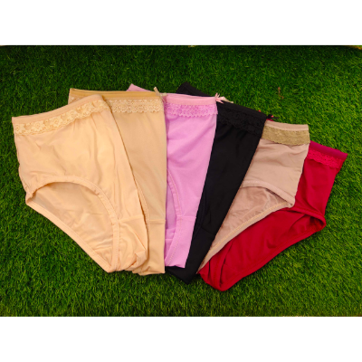 Picture of (3 pieces pack) stretch panty synthetic panty soft panty comfortable pant womens wear panty stylish panty
