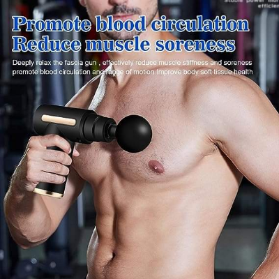Buy USB Rechargable Vibration Body Muscle Massager Gun  Online in Bangladesh at Best Prices 