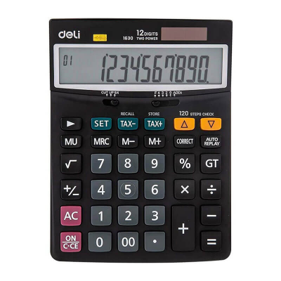 Picture of Deli E1630 Calculator (Black) Body