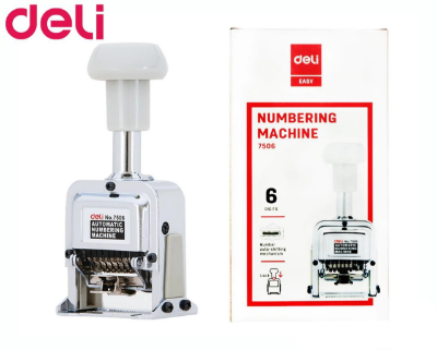 Picture of Deli E7506 Auto Numbering Machine 6Digits