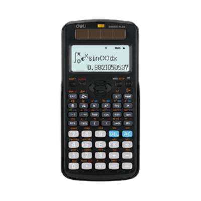 Picture of Deli ED991ES Scientific Calculator (Black)