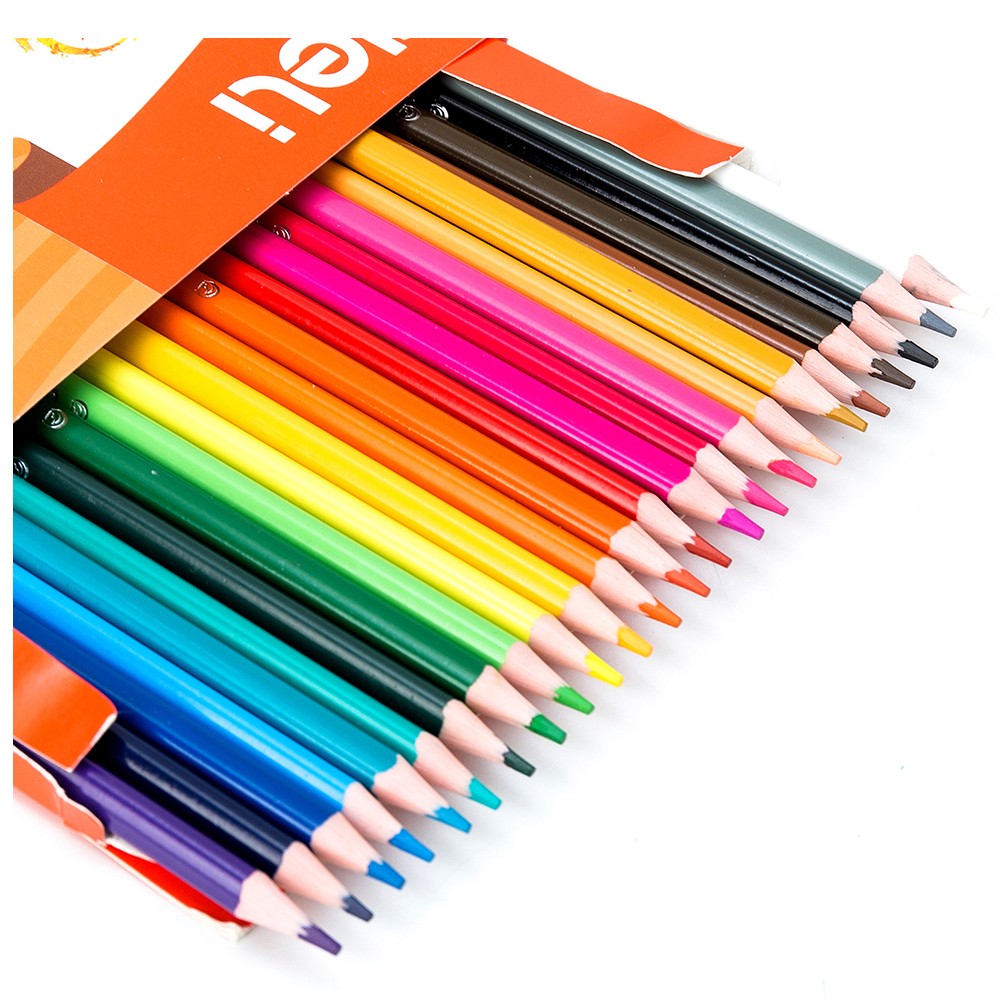 Picture of Deli	EC00120	Plastic Colored Pencil 24 Colors